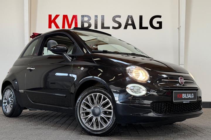 Sort Fiat 500C fra 2018
