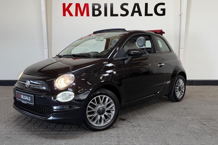 Sort Fiat 500C fra 2018