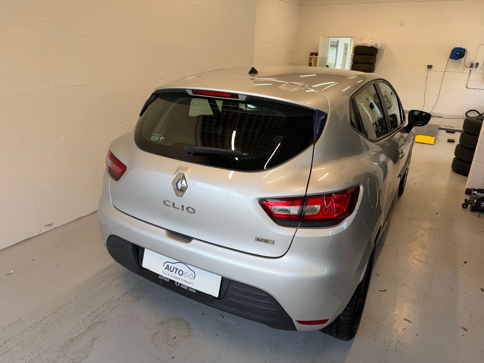 Sølv Renault Clio IV fra 2018