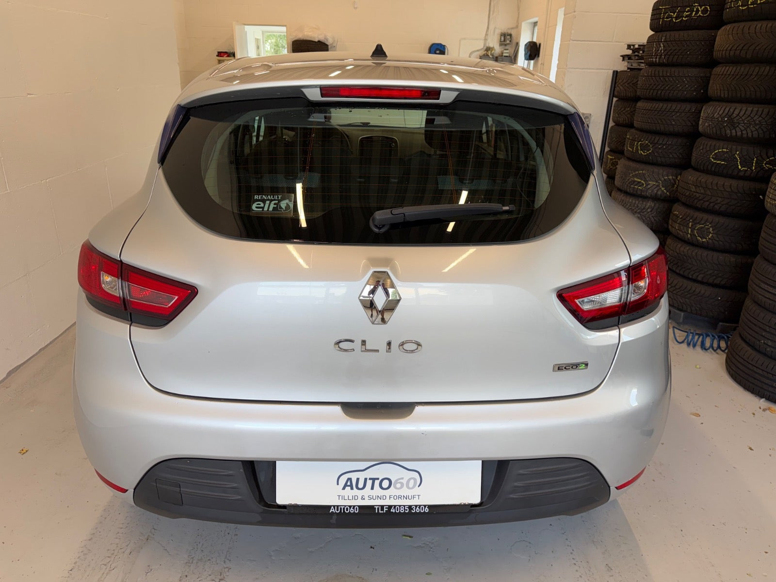 Sølv Renault Clio IV fra 2018