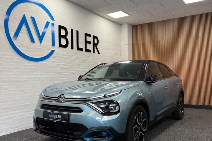 Blå Citroën ë-C4 fra 2024