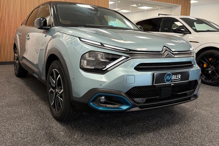 Blå Citroën ë-C4 fra 2024