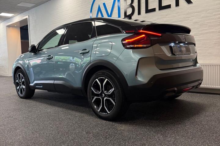 Blå Citroën ë-C4 fra 2024
