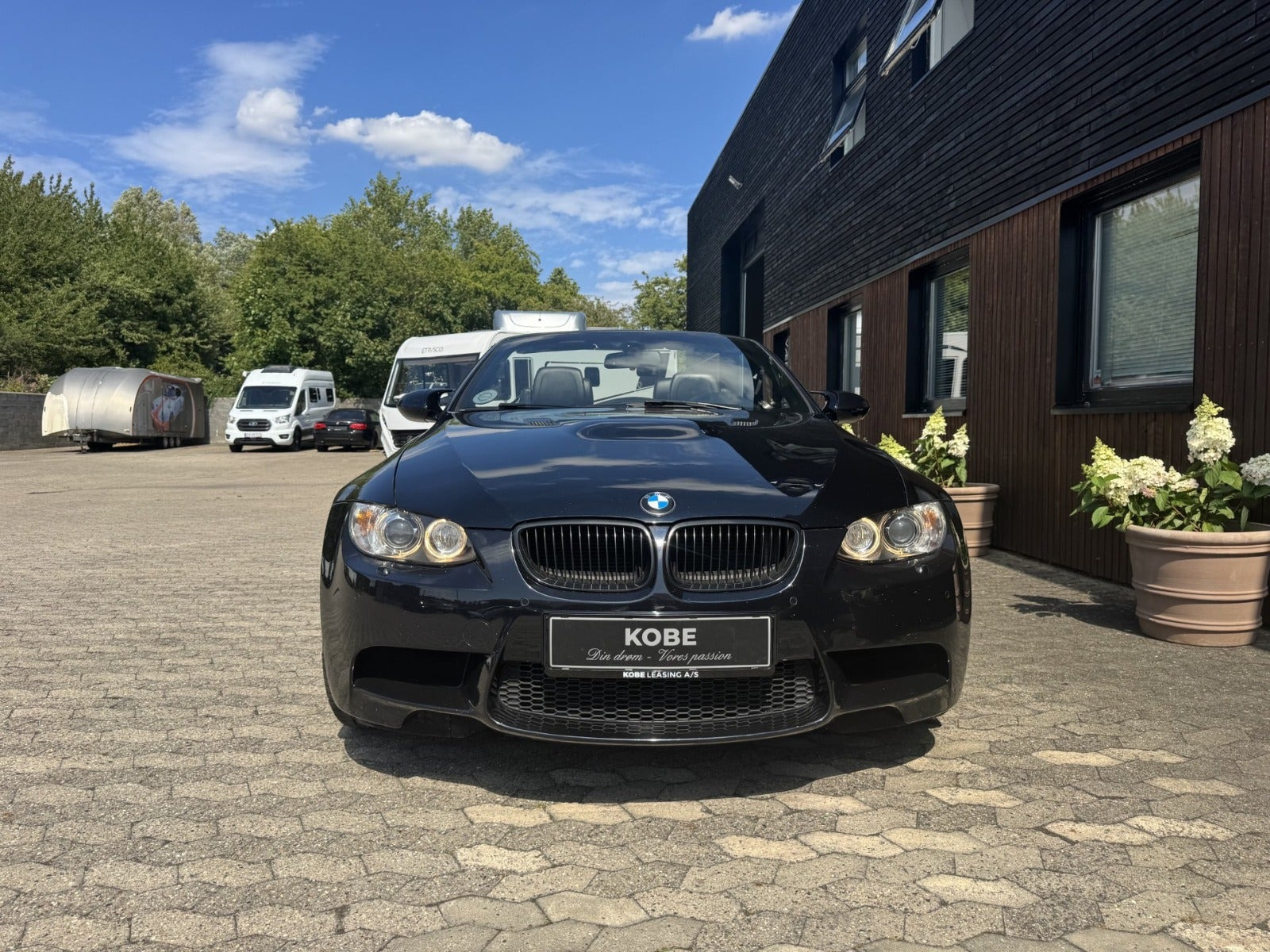 Sort BMW M3 fra 2010