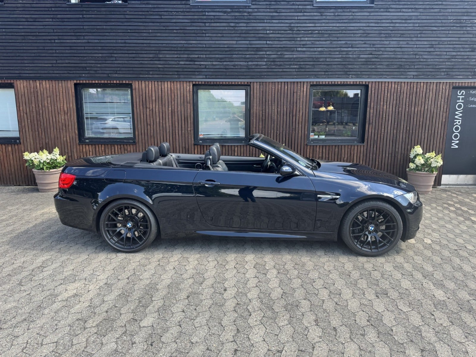 Sort BMW M3 fra 2010