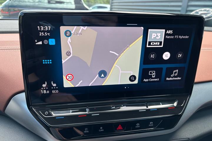 Blå VW ID.4 fra 2023