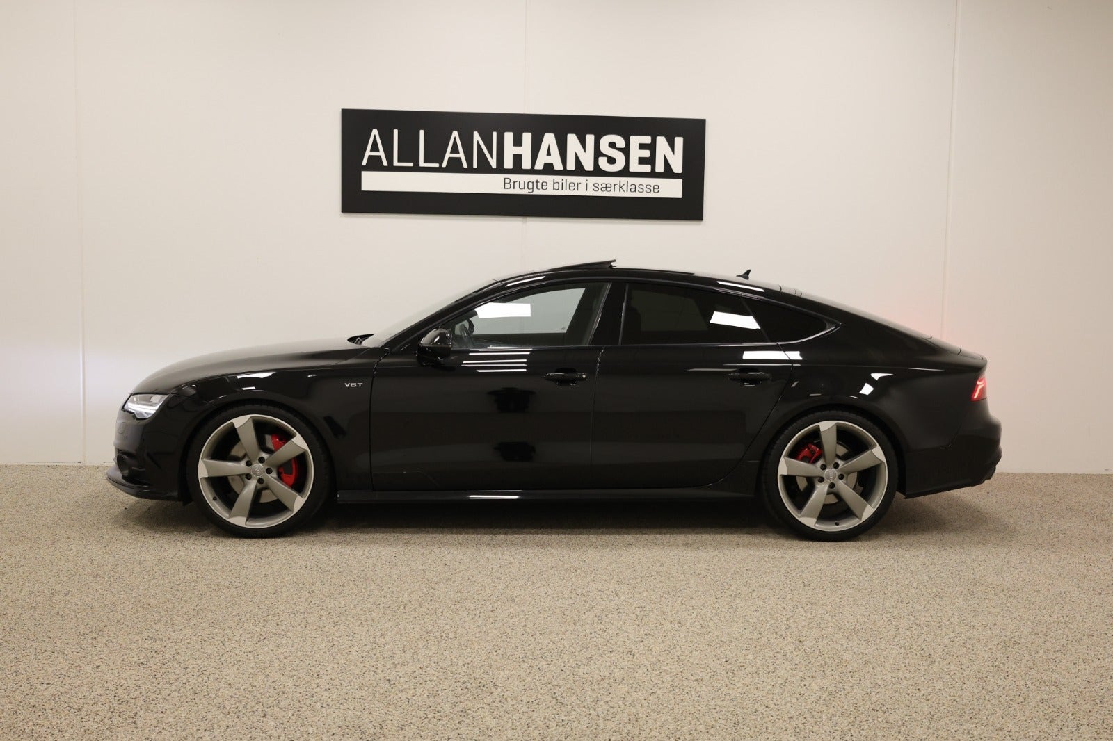 Sort Audi A7 fra 2016