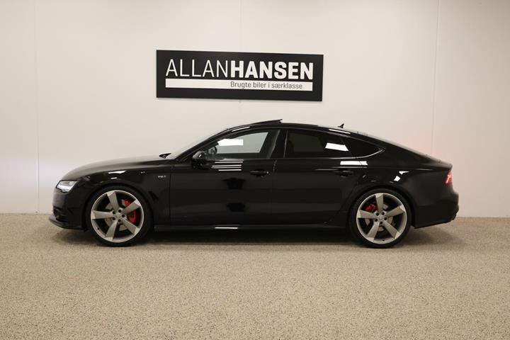 Sort Audi A7 fra 2016