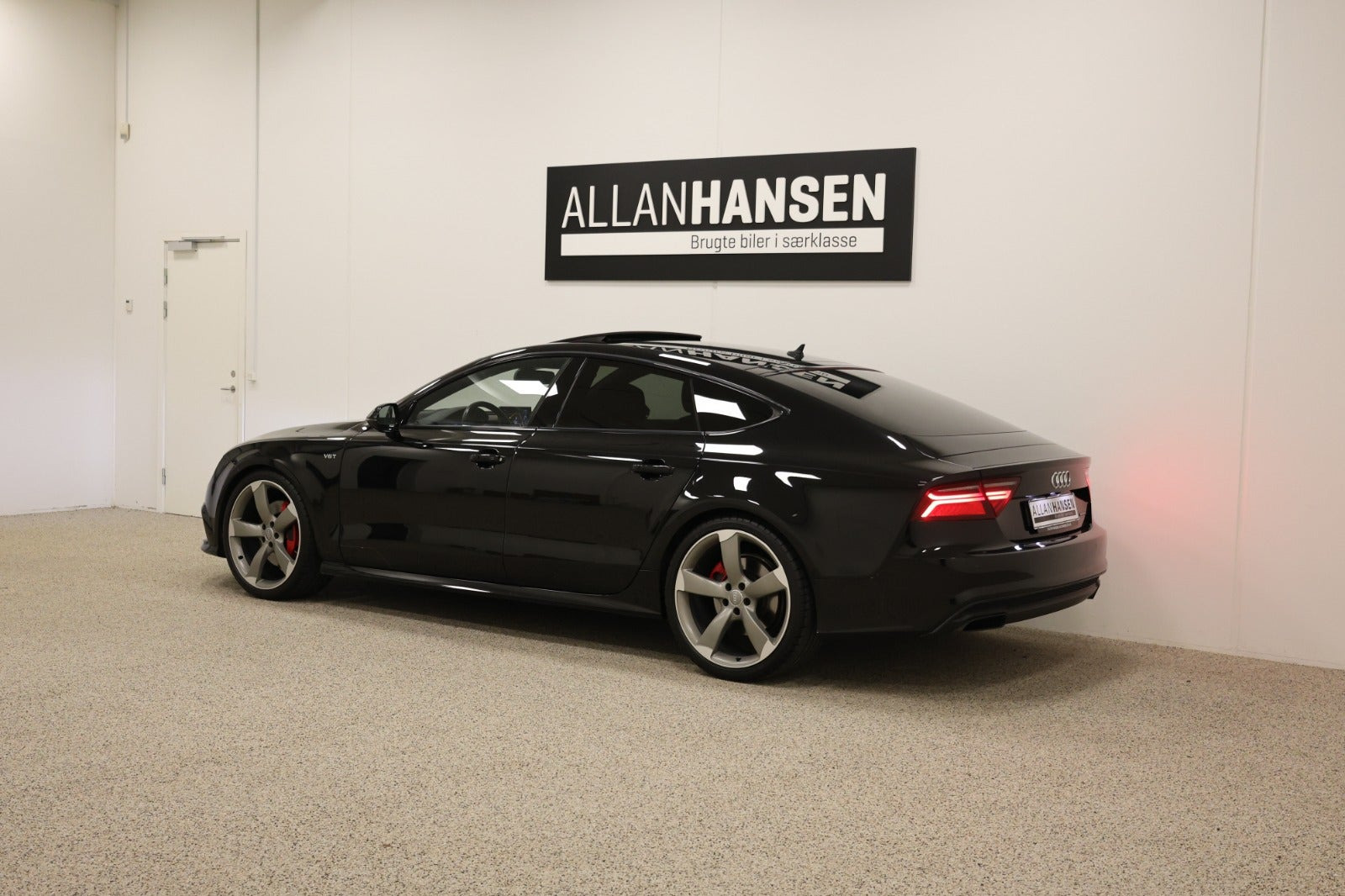 Sort Audi A7 fra 2016