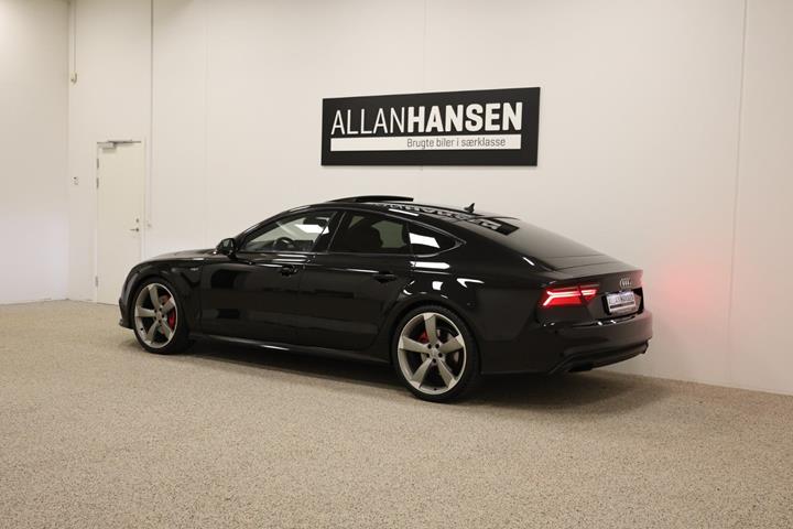 Sort Audi A7 fra 2016