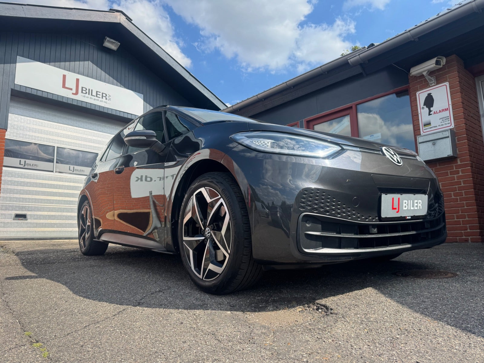 Grå VW ID.3 fra 2020