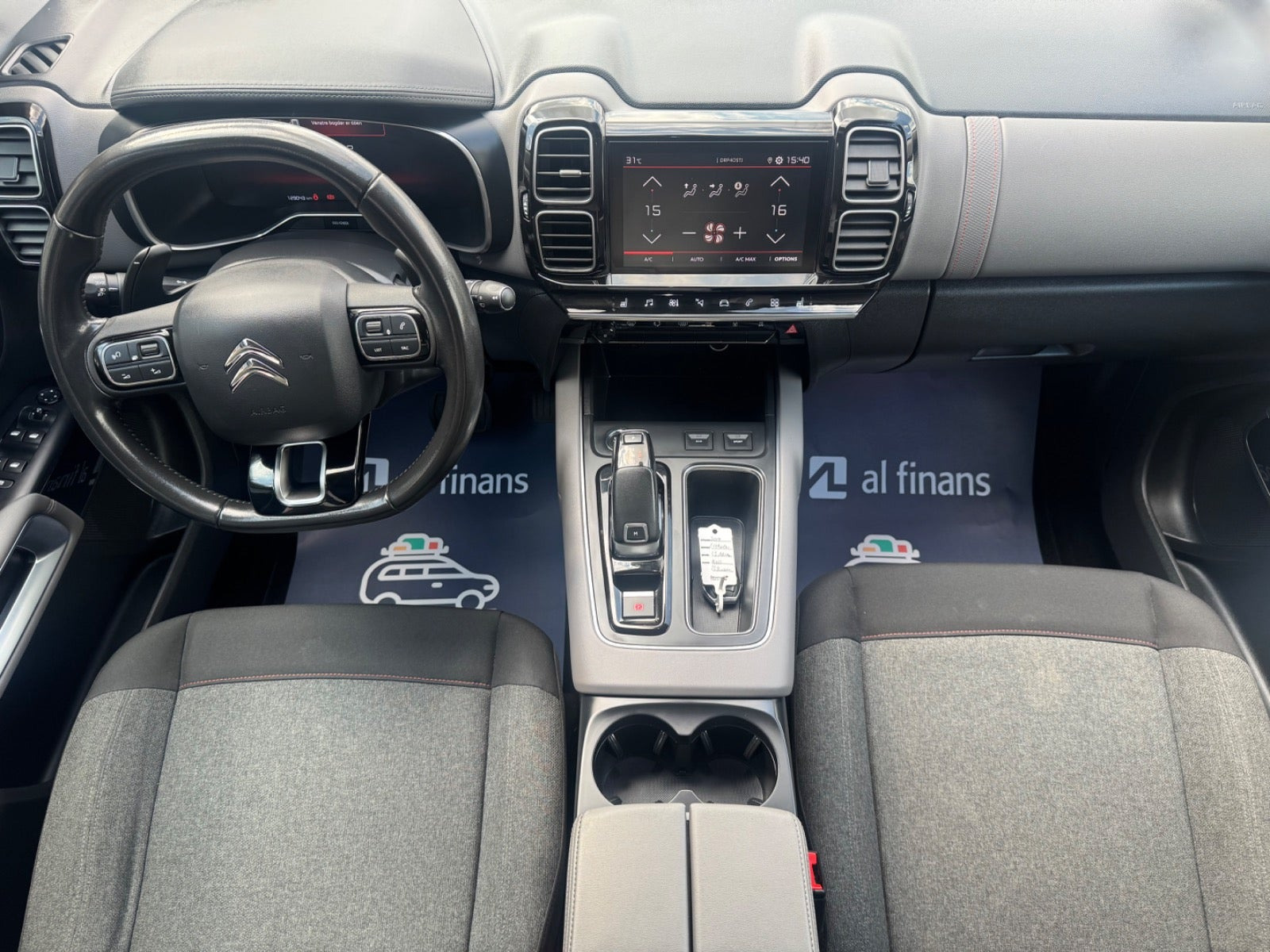 Grå Citroën C5 Aircross fra 2019