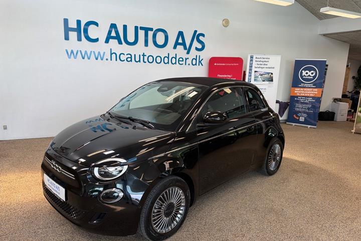 Sort Fiat 500e fra 2023