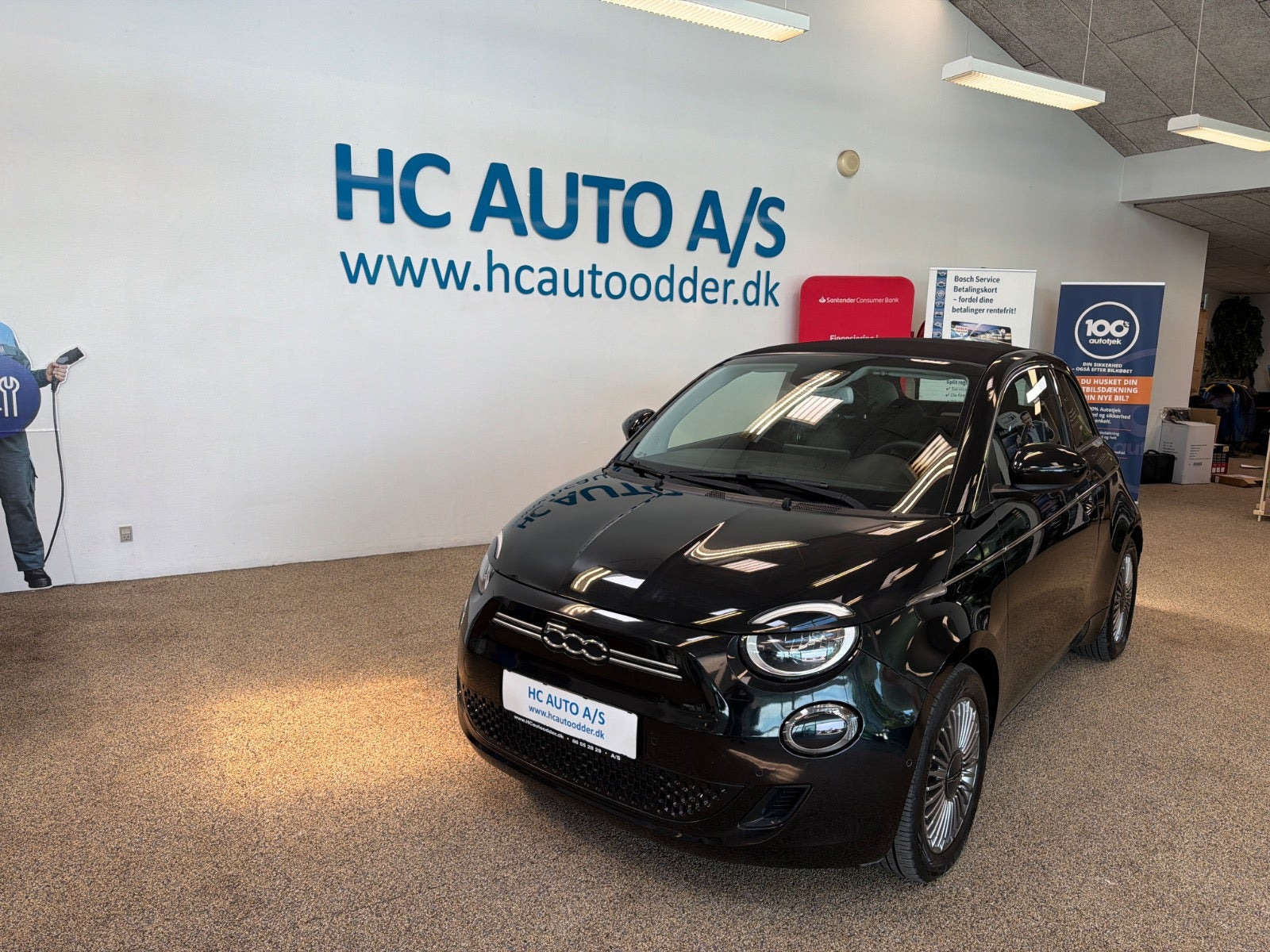 Sort Fiat 500e fra 2023