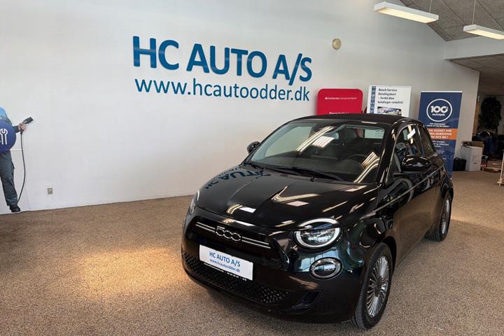 Sort Fiat 500e fra 2023