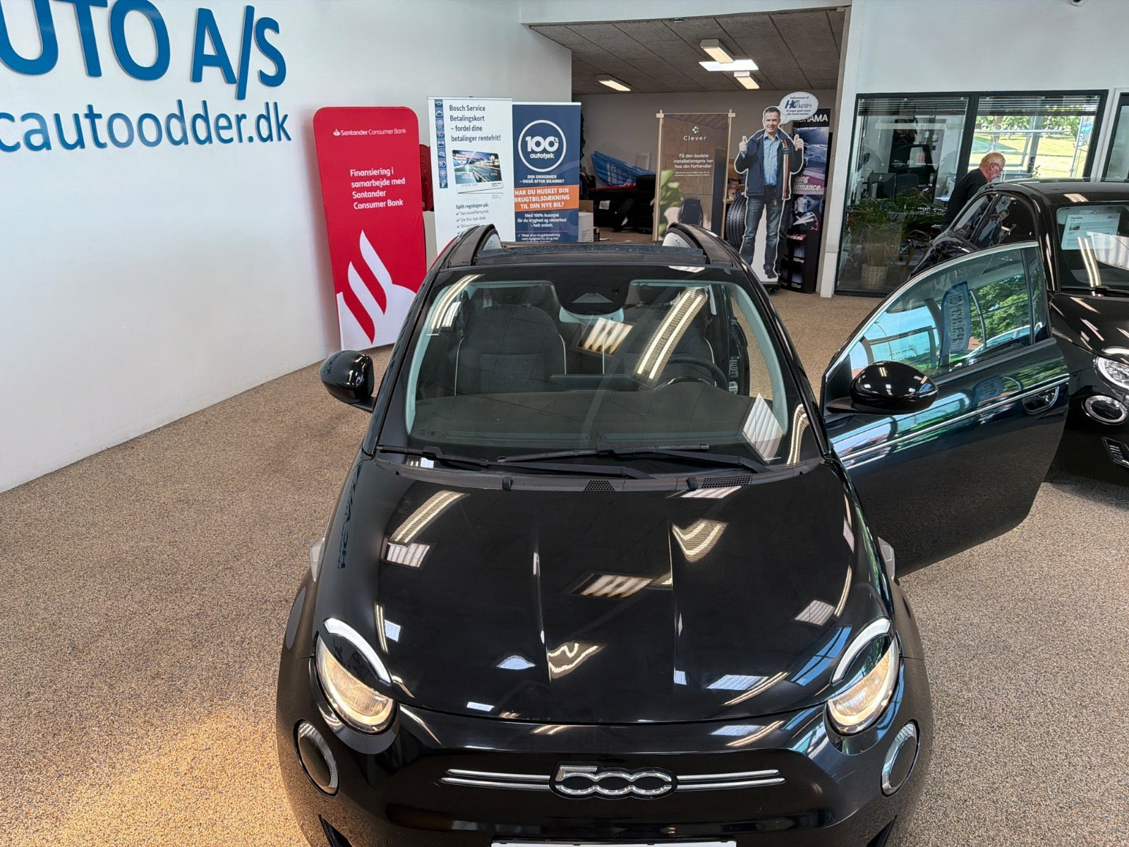 Sort Fiat 500e fra 2023
