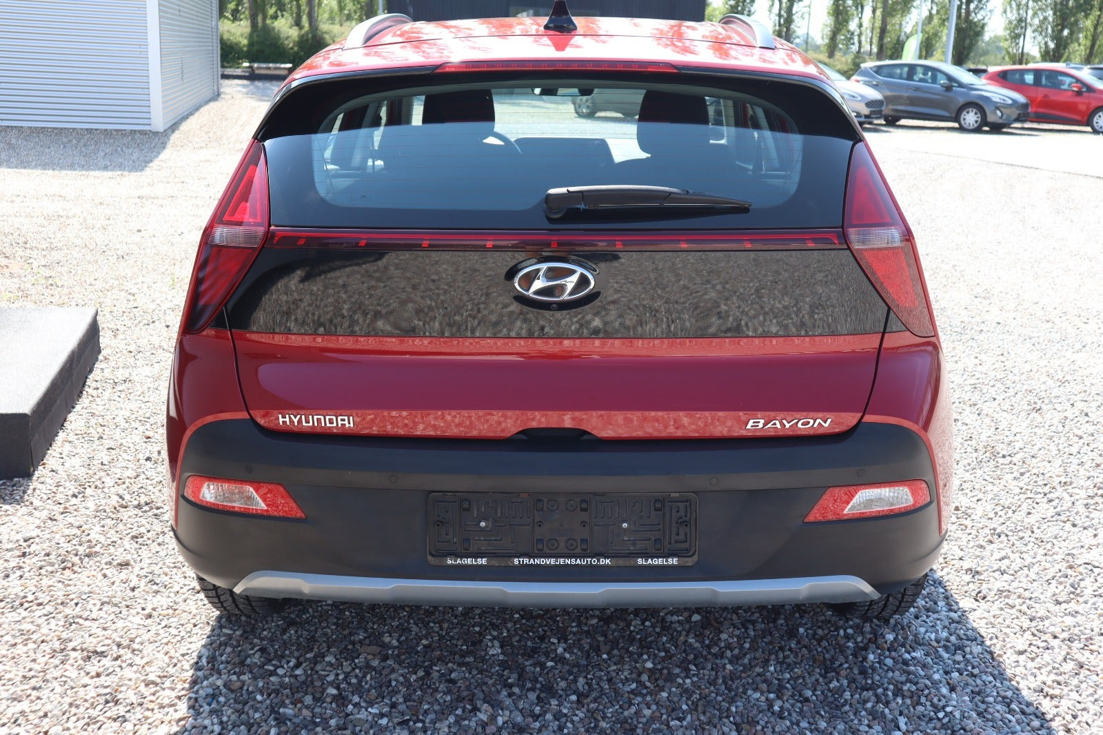 Rød Hyundai Bayon fra 2022