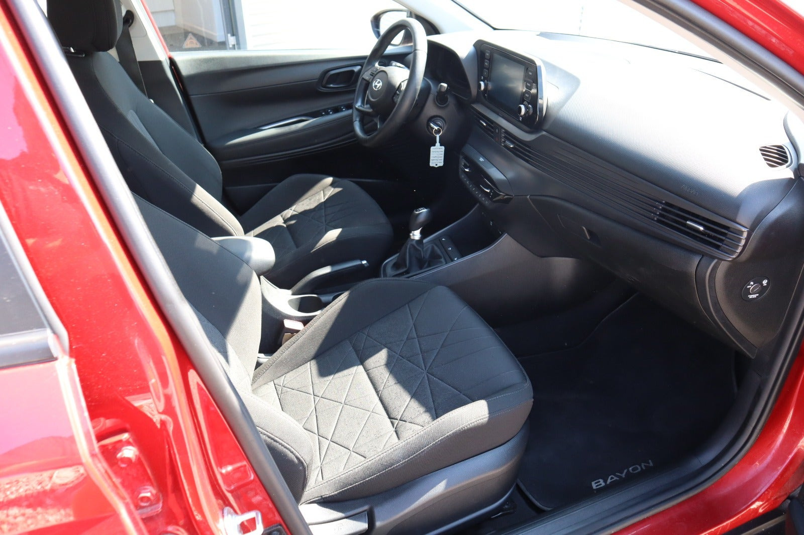 Rød Hyundai Bayon fra 2022