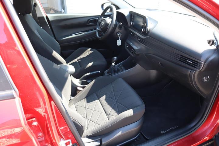 Rød Hyundai Bayon fra 2022