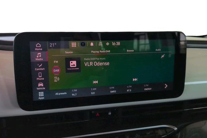 Hvid Fiat 500e fra 2023