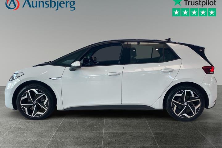 Hvid VW ID.3 fra 2023