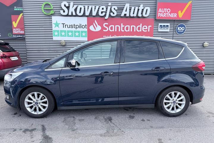 Blå Ford C-MAX fra 2019