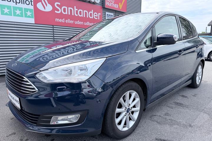 Blå Ford C-MAX fra 2019