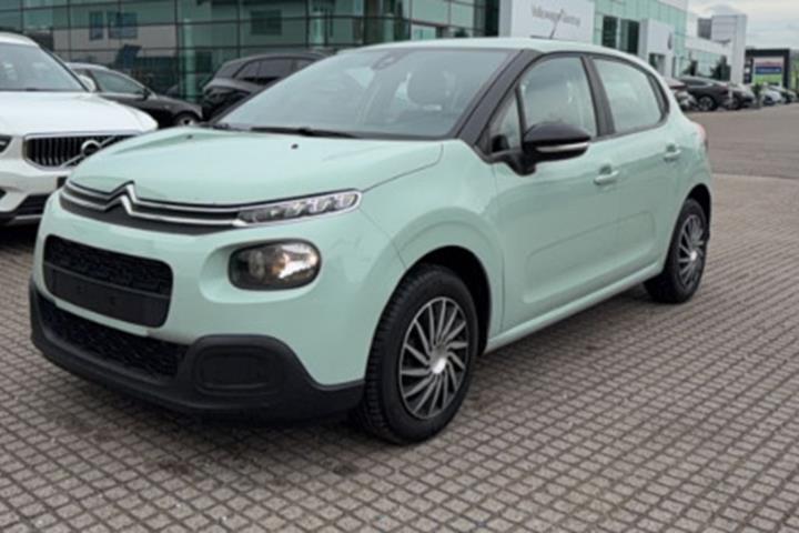 Turquoise Citroën C3 fra 2019