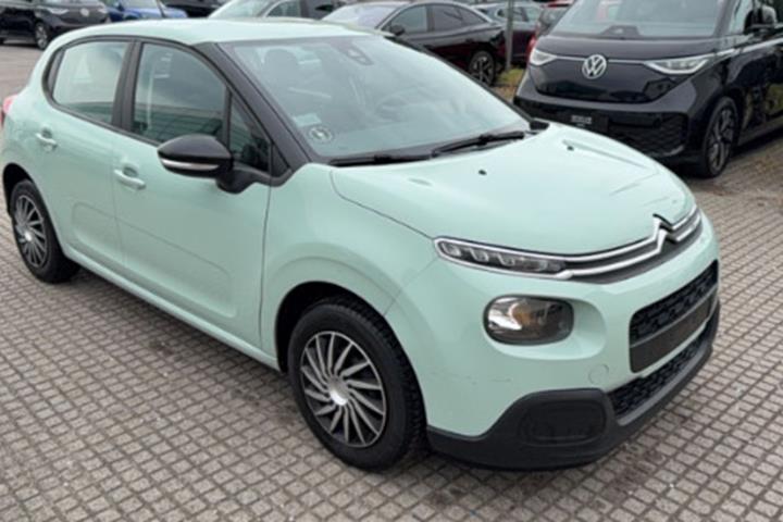 Turquoise Citroën C3 fra 2019