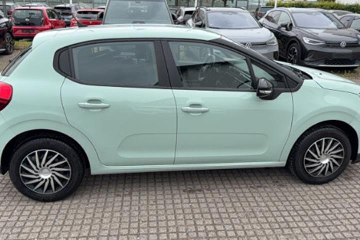 Turquoise Citroën C3 fra 2019