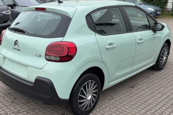 Turquoise Citroën C3 fra 2019