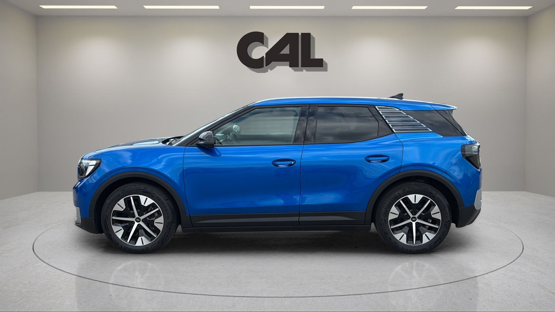 Blå Ford Explorer fra 2025
