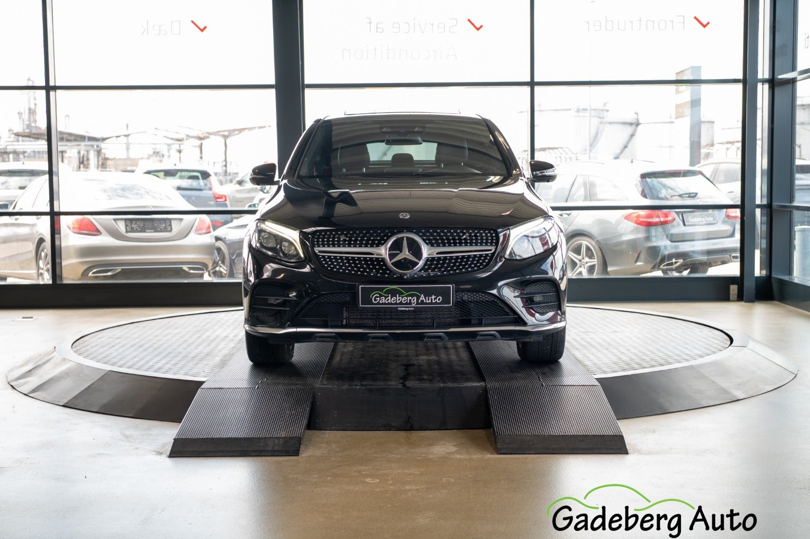 Sort Mercedes GLC350 d fra 2017