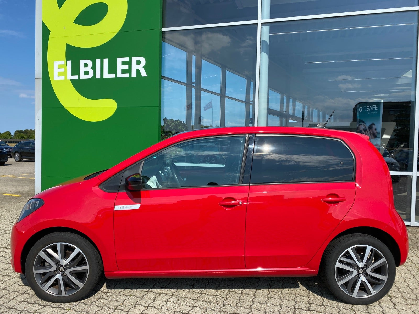 Rød Seat Mii fra 2021
