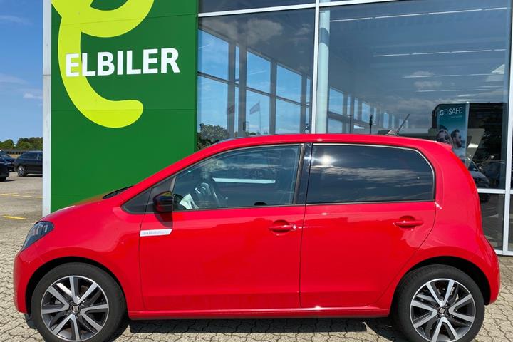 Rød Seat Mii fra 2021