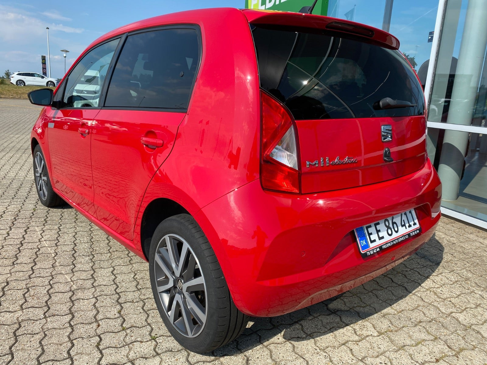 Rød Seat Mii fra 2021