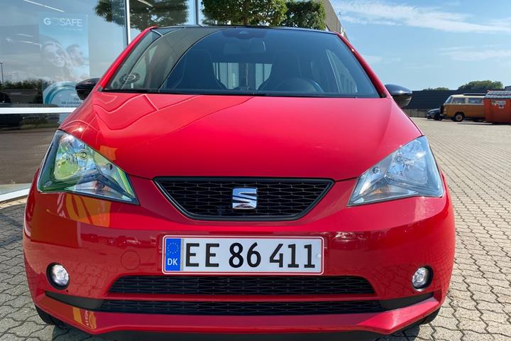 Rød Seat Mii fra 2021