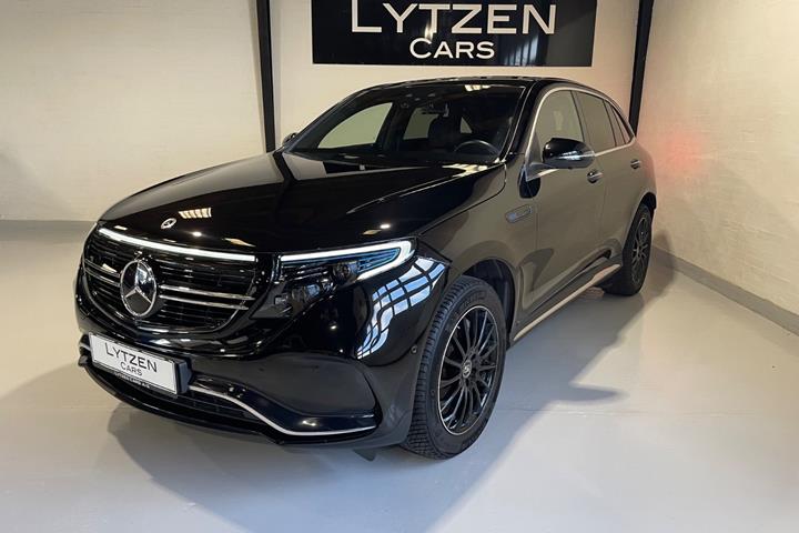 Sort Mercedes EQC400 fra 2022