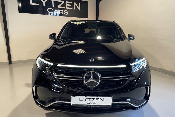 Sort Mercedes EQC400 fra 2022