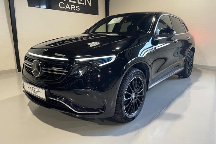 Sort Mercedes EQC400 fra 2022