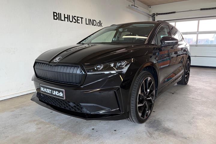 Sort Skoda Enyaq fra 2023
