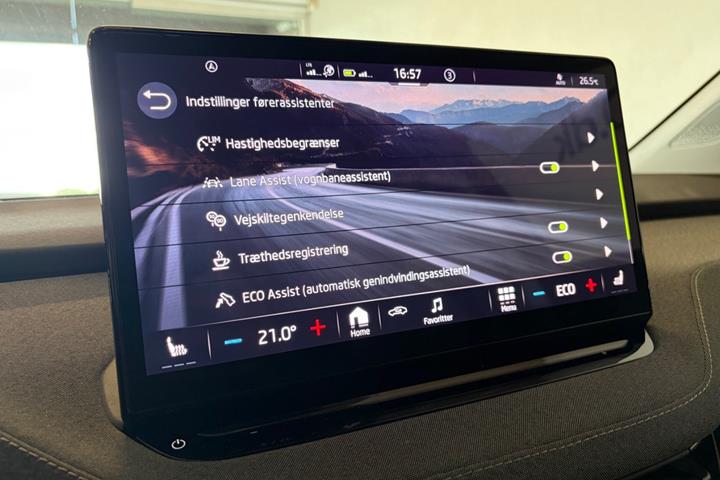 Sort Skoda Enyaq fra 2023