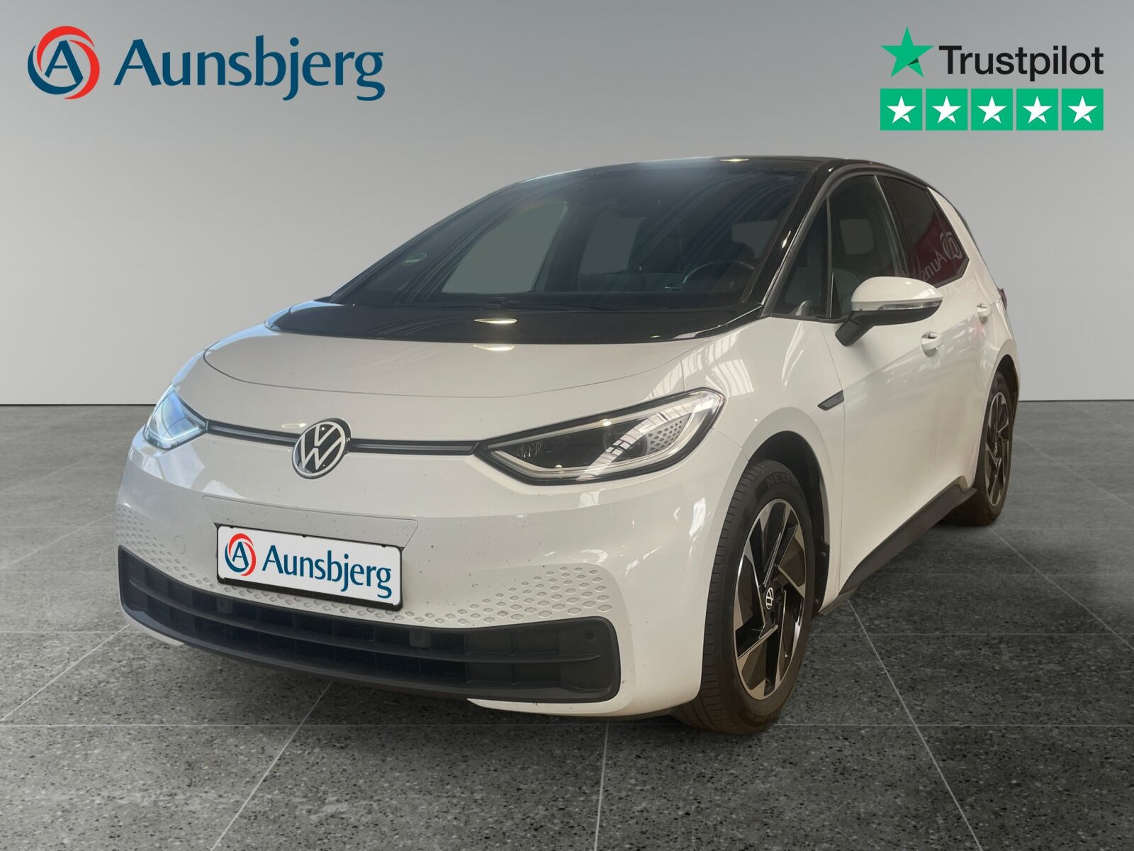Beige VW ID.3 fra 2021