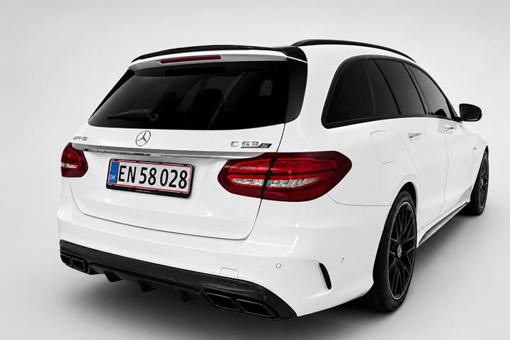 Hvid Mercedes - fra 2017