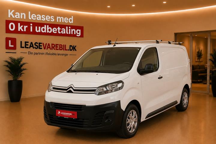 Hvid Citroën e-Jumpy fra 2021