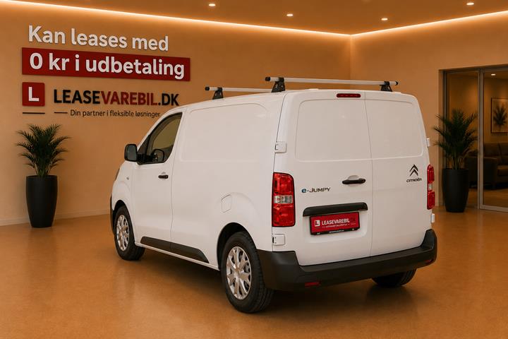 Hvid Citroën e-Jumpy fra 2021