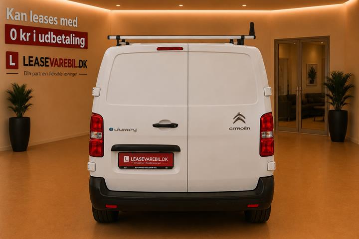 Hvid Citroën e-Jumpy fra 2021