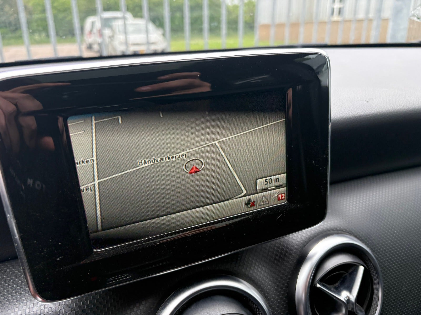 Sort Mercedes A180 fra 2014