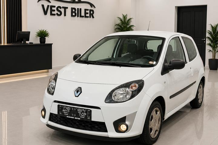 Hvid Renault Twingo fra 2011