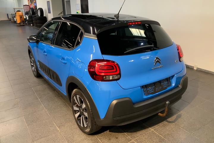 Blå Citroën C3 fra 2019